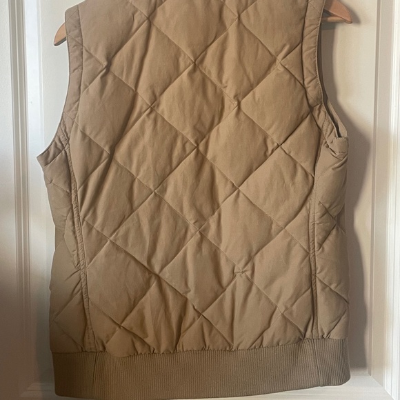 EUC Eddie Bauer Quilted Down Vest - Picture 2 of 5